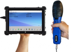 DirectSense 2 anturipää ja sen vieressä tablet tietokone